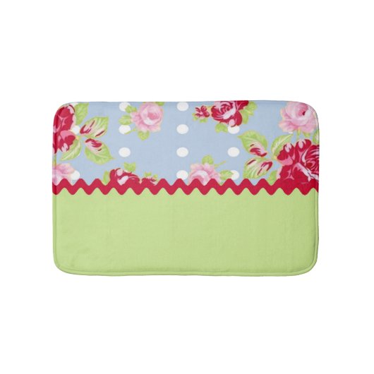 Tapis De Bain Mat de bain rose (Devant)
