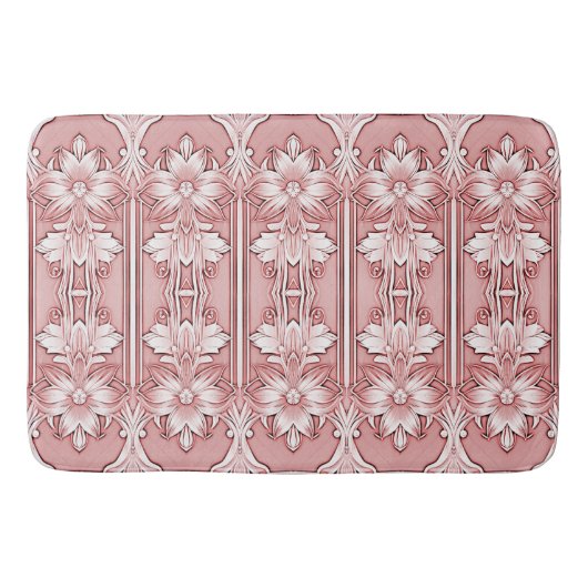 Tapis De Bain Mat de bain rose (Devant)