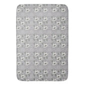 Tapis De Bain Mat de bain rose blanc printemps (devant Vertical)