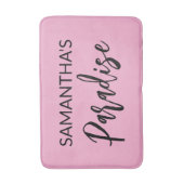 Tapis De Bain Mat de bain rose moderne (Devant (Vertical))