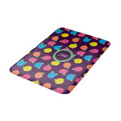 Tapis De Bain Mat de bain Rose Neon (Angle)
