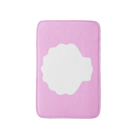 Tapis De Bain Mat de bain rose perle (Devant (Vertical))