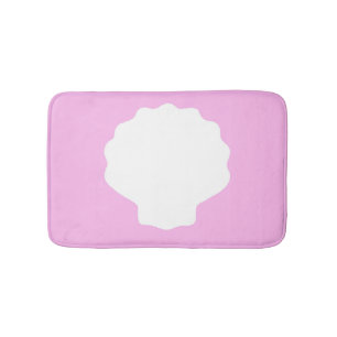 Tapis De Bain Mat de bain rose perle