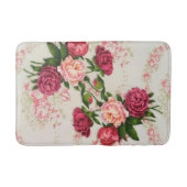 Tapis De Bain Mat de bain rose Roses (Devant)