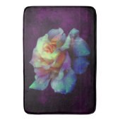 Tapis De Bain Mat de bain Rose Turquoise baisé violet (devant Vertical)