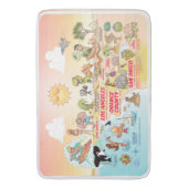 Tapis De Bain Mat de bain SoCal ensoleillé (devant Vertical)