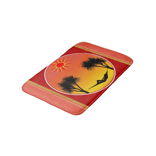 Tapis De Bain Mat de bain soleil (Angle)