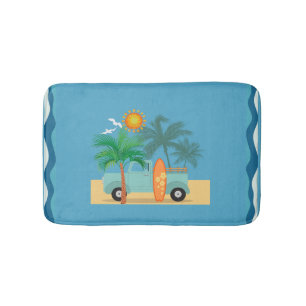 Tapis De Bain Mat de bain surfer