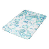Tapis De Bain Mat de bain Turquoise Cheval de mer Sanddollar Sea (Angle)