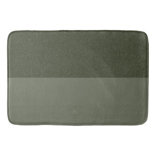 Tapis De Bain Mat de bain vert mousse à deux tons - personnalisa