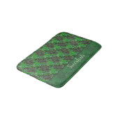 Tapis De Bain Mat de bain vert succulent (Angle)