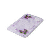Tapis De Bain Mat de bain violet Lilacs (Angle)