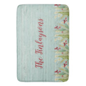 Tapis De Bain Mat de Noël de la plage côtière (devant Vertical)