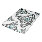 Tapis De Bain Mat de salle de bain "Tout Tiara" (Angle)