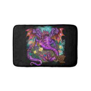 Tapis De Bain Mat d'eau de mer aquatique Dragon