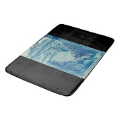 Tapis De Bain Mat d'Elk Bleu (Angle)