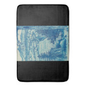 Tapis De Bain Mat d'Elk Bleu (devant Vertical)