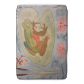Tapis De Bain Mat d'étang de grenouille d'été (devant Vertical)