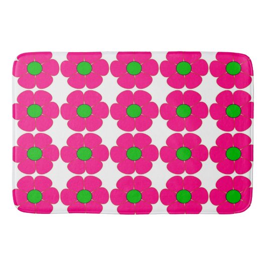 Tapis De Bain Mat/Fleurs de bain (Devant)