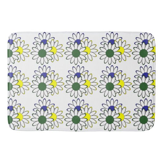 Tapis De Bain Mat/Fleurs de bain (Devant)