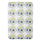 Tapis De Bain Mat/Fleurs de bain (devant Vertical)