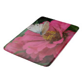 Tapis De Bain Mat/Fleurs de bain et papillon (Angle)