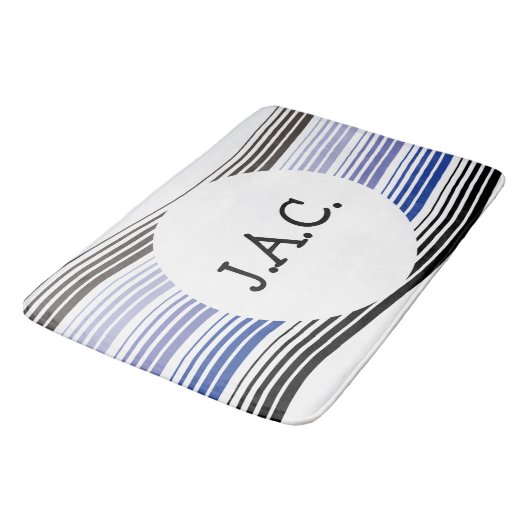 Tapis De Bain Mat monogramme (Angle)