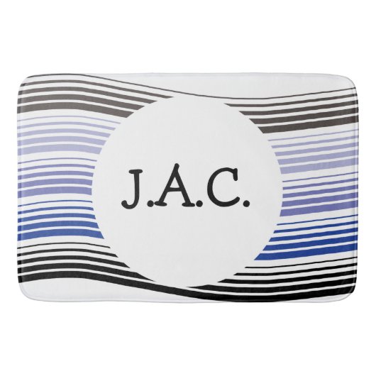 Tapis De Bain Mat monogramme (Devant)