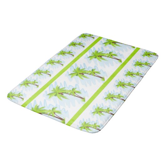 Tapis De Bain Mat/Palmiers (Angle)