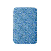 Tapis De Bain Matelas avec bulles bleues (Devant (Vertical))