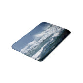 Tapis De Bain matelas bleu à thème d'eau (Angle)