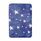 Tapis De Bain Matelas bleu marine étoilé (Devant (Vertical))