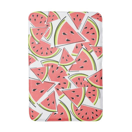 Tapis De Bain Matelas de bain de pastèque (Devant (Vertical))