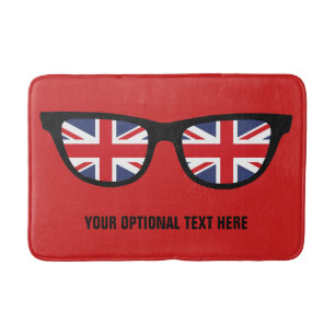 Tapis De Bain Matelas de bain personnalisés British Shades