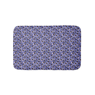 Tapis De Bain Matelas de bain Poster de animal Abstrait pourpre