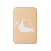 Tapis De Bain Matelas de salle de bain Peach Shell (Devant (Vertical))