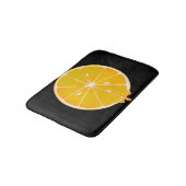 Tapis De Bain Matelas jaune clair au citron (Angle)