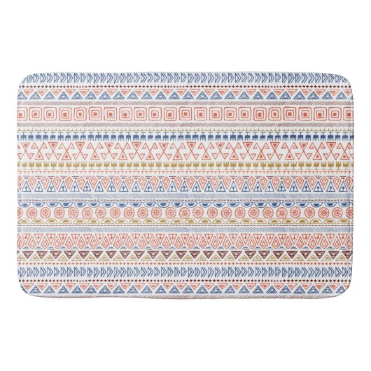 Tapis De Bain Matelas Motif Aztec (Devant)