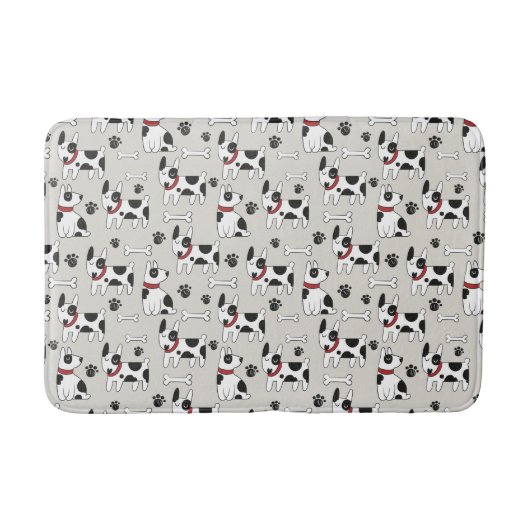 Tapis De Bain Matelas Motif chien mignon (Devant)