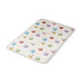 Tapis De Bain Matelas Motif Memphis (Angle)