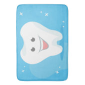 Tapis De Bain Matelas pour dents souriantes pour dentistes (devant Vertical)