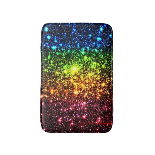Tapis De Bain Matelas Rainbow Galaxy (Devant (Vertical))