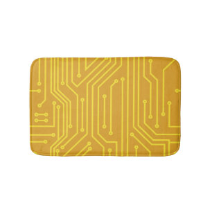 Tapis De Bain Matériel informatique abstrait