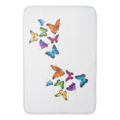 Tapis De Bain Math de bain unique "papillon" (devant Vertical)