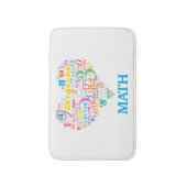 Tapis De Bain Math du cœur (Devant (Vertical))