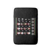 Tapis De Bain Math Enseignant Noël GREYHOY (Devant (Vertical))