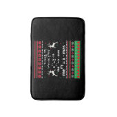 TAPIS DE BAIN MATH NOËL (Devant (Vertical))