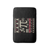 Tapis De Bain Math Noël laid (Devant (Vertical))