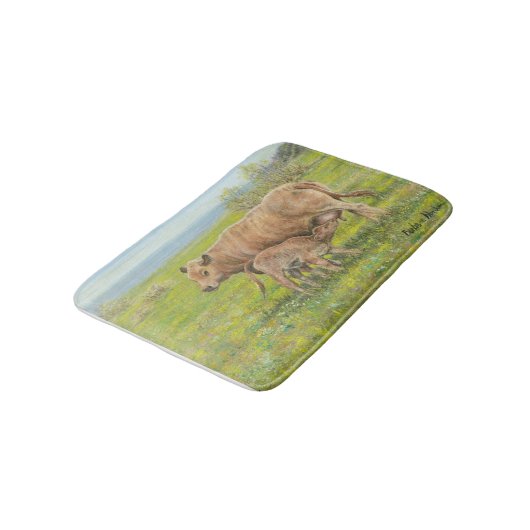 Tapis De Bain "Matin Breakfast" (Angle)