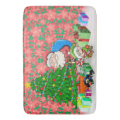 Tapis De Bain Matin Noël (devant Vertical)